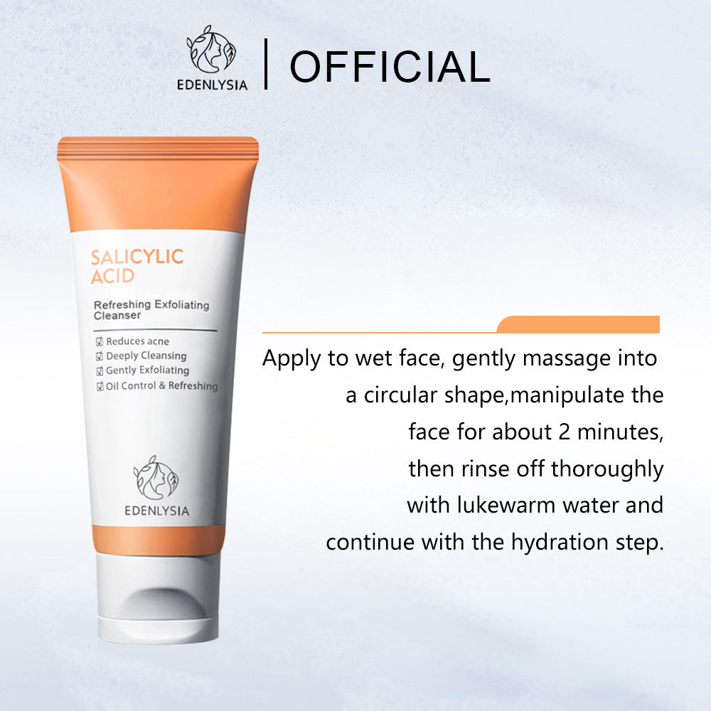 EDENLYSIA SALICYLIC ACID REFRESHING EXFOLIATING CLEANSE